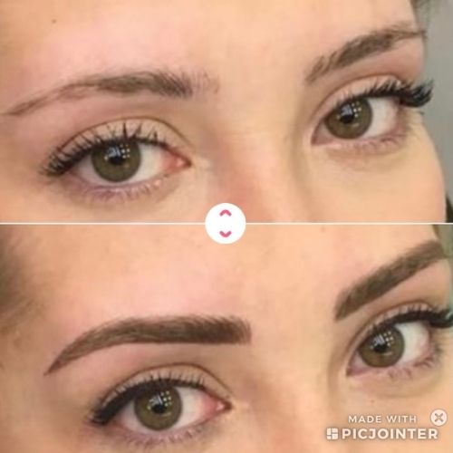 microblade cosmetic eyebrows